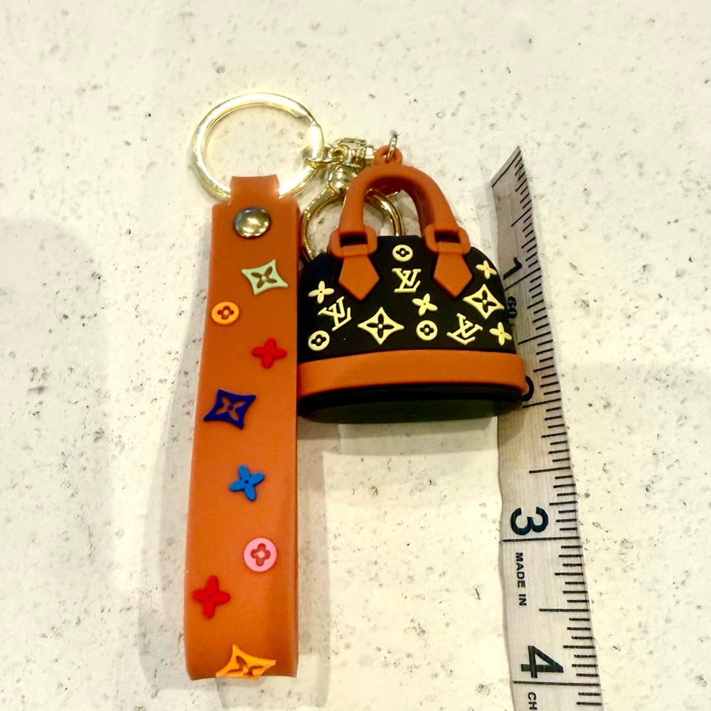 Fashion Key Ring/Bag Charm purse new - Picture 3 of 3